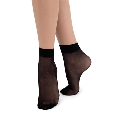 Product Image for Giulia Easy Nylonstrumpor Ankel 2-pack 40 den Svart