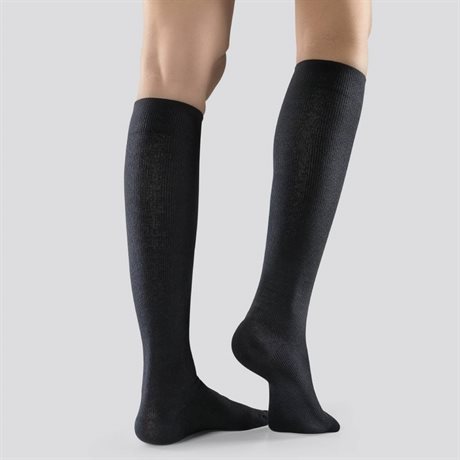 Product Image for Mabs Stödstrumpor Bomull Bred Svart