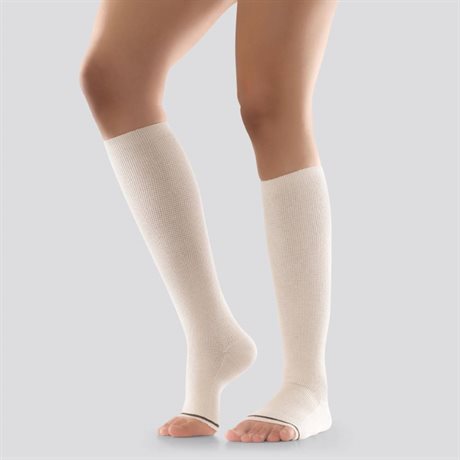 Product Image for Mabs Stödstrumpor Care Natur Öppen Tå