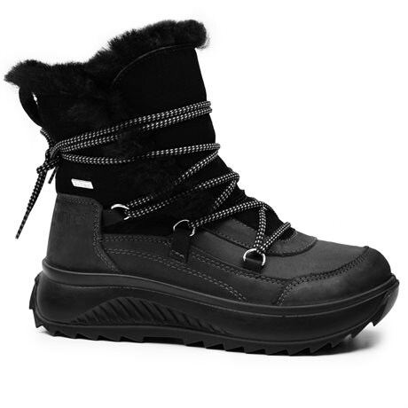 Product Image for Minfot Arctic Vinterkängor med fårskinn J-TEX Svart