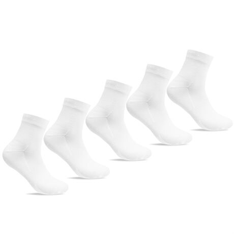 Product Image for Minfot Bambustrumpor Quarter Vit 5-pack