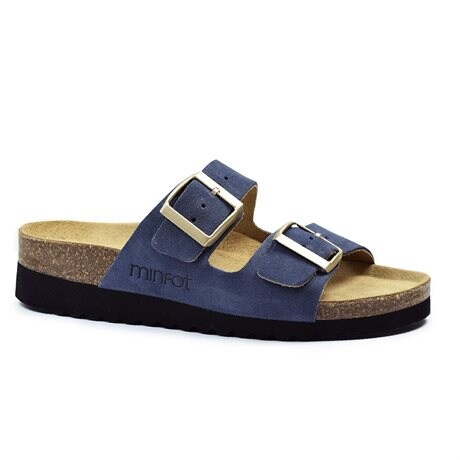 Product Image for Minfot Sandaler Mjuk Bio Moa Mocka Blå