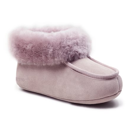 Product Image for Minfot Fårskinnstofflor Barn Hven Rosa