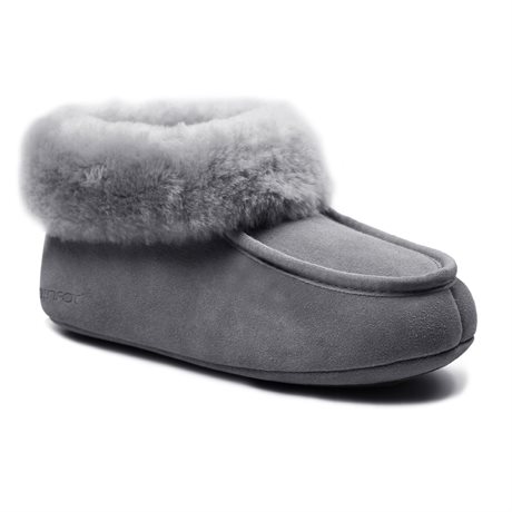 Product Image for Minfot Fårskinnstofflor Hemse Med Sula Grå