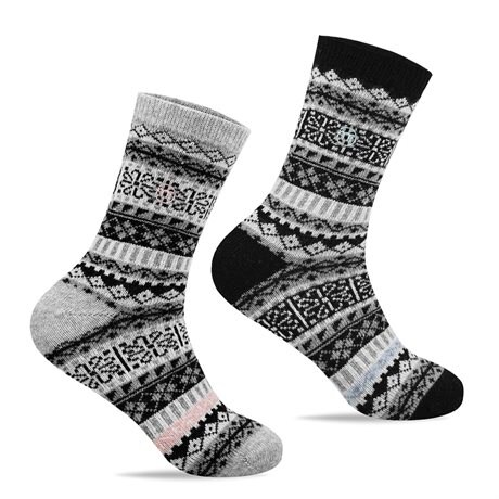 Product Image for Minfot Geilo Ullstrumpor Svart 2-pack