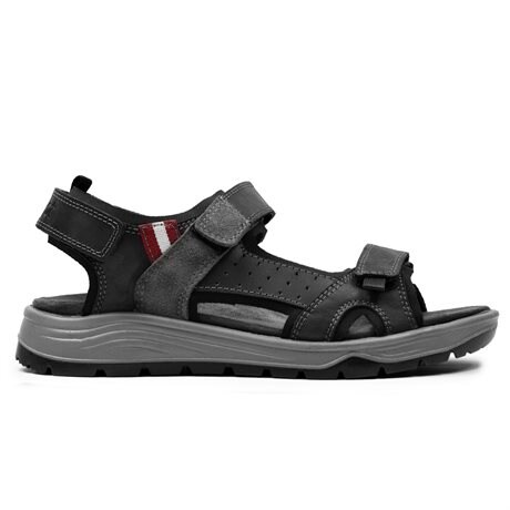 Product Image for Minfot Sandaler Burensvik Herr Nubuck Svart