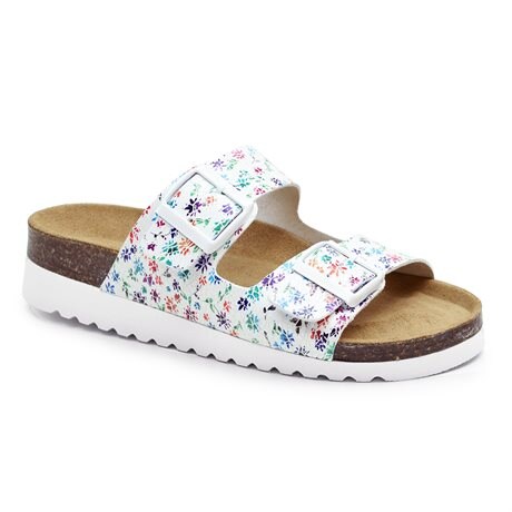 Product Image for Minfot Sandaler Mjuk Bio Moa Blom Vit
