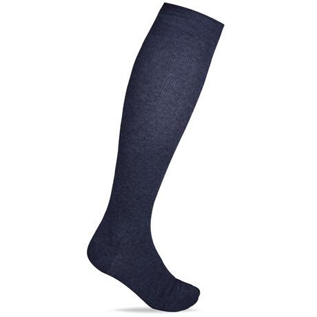 Product Image for Minfot Stödstrumpor Bomull Melange Mörkblå Eco 1-pack