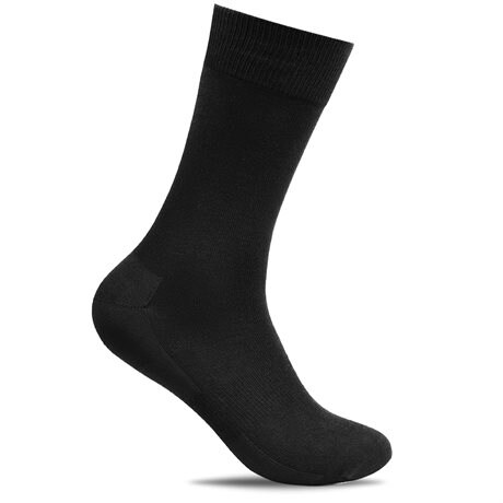 Product Image for Minfot Bambustrumpor Crew Svart 1-pack