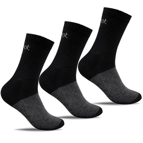Product Image for Minfot Strumpor Cool Max Svart 3-Pack