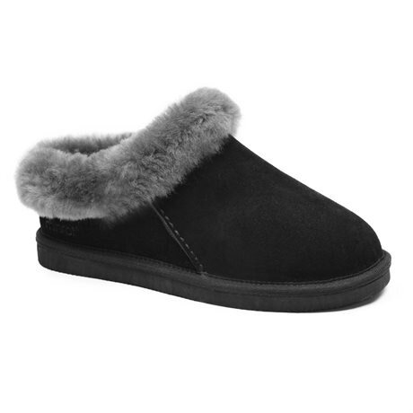 Product Image for Minfot Tofflor Fårskinn Bergen med sula Svart