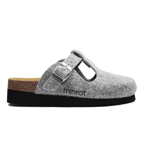 Product Image for Minfot Tofflor Mjuk Bio Grå Recycled