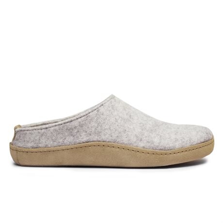 Product Image for Minfot Ulltofflor Arild Fotbädd Fårskinn Ljusgrå