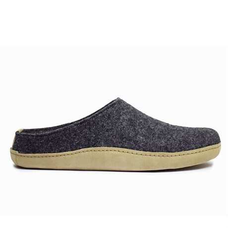 Product Image for Minfot Ulltofflor Arild Fotbädd Fårskinn Mörkgrå