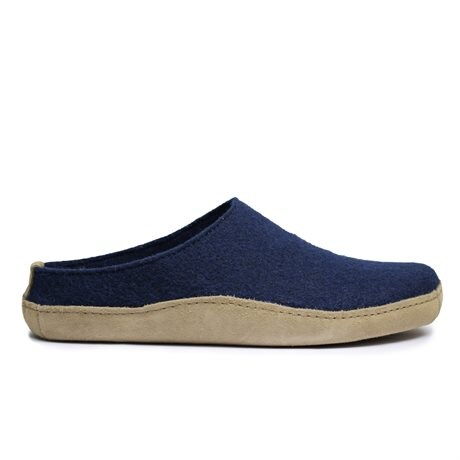 Product Image for Minfot Ulltofflor Arild Fotbädd Fårskinn Navy