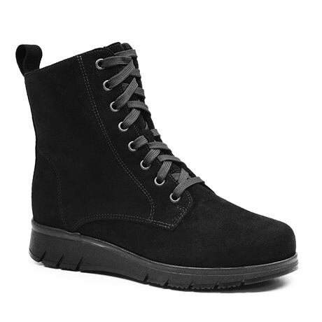 Product Image for Minfot Aaltonen Vinterkängor Grip+ Zip Kiitos Mocka Ull Svart