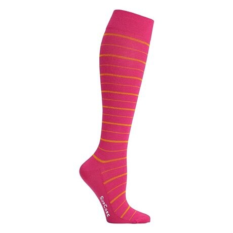 Product Image for SupCare Stödstrumpor Rosa Randig