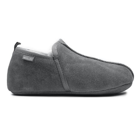 Product Image for Woollies Fårskinnstofflor Ritva Suede Grå