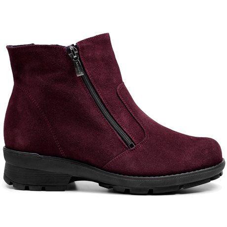 Product Image for Aaltonen Damskor Mocka Ullfoder Bred Mörkröd