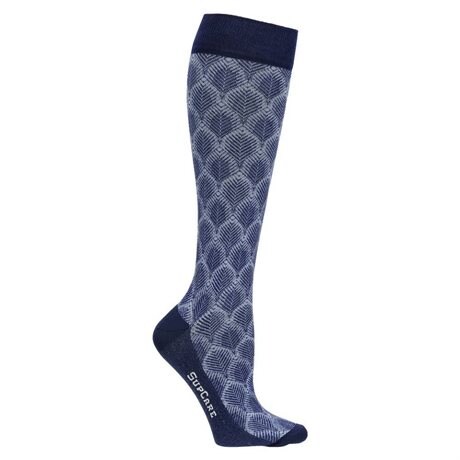 Product Image for SupCare Stödstrumpor Bambu Peacock Blue