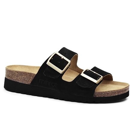 Product Image for Minfot Sandaler Mjuk Bio Moa Mocka Svart