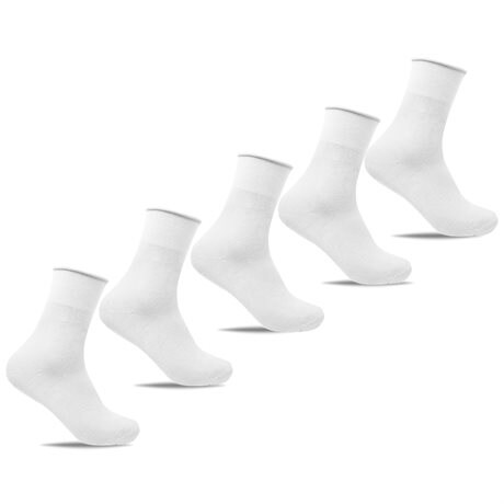 Product Image for Minfot Sensitive Bambu Strumpor Vit 5-pack