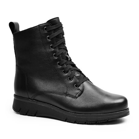 Product Image for Minfot Aaltonen Vinterkängor Grip+ Zip Kiitos Skinn Ull Svart
