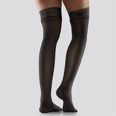 Product Image for Mabs Stödstrumpor Stay Up Nylon Svart