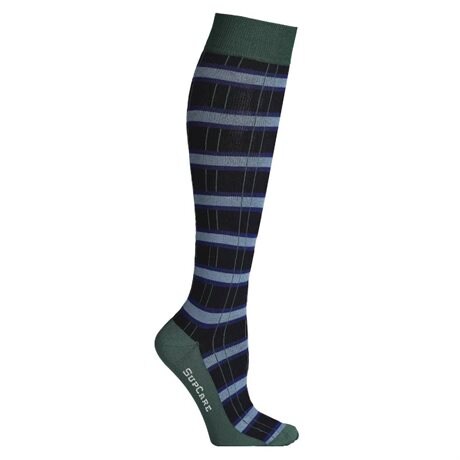 Product Image for SupCare Stödstrumpor Randig Svart Grön