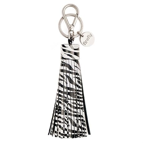 Product Image for Firefly Reflex Soft Tassel Reflector Zebra Print