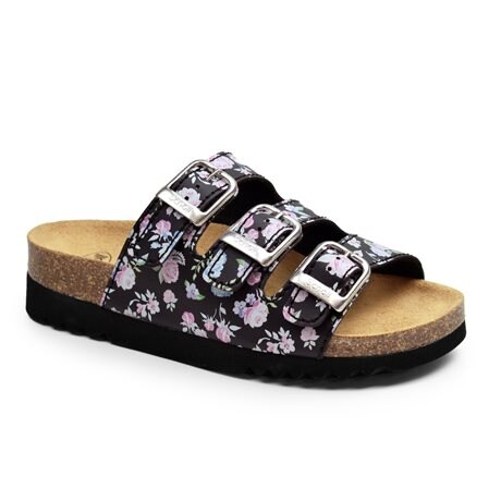 Product Image for Scholl Sandal Dam Rio Blommig Svart