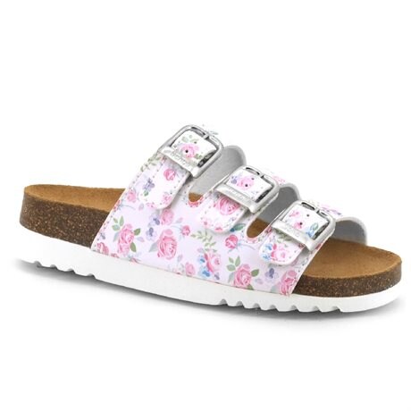 Product Image for Scholl Sandal Dam Rio Vit Blommig