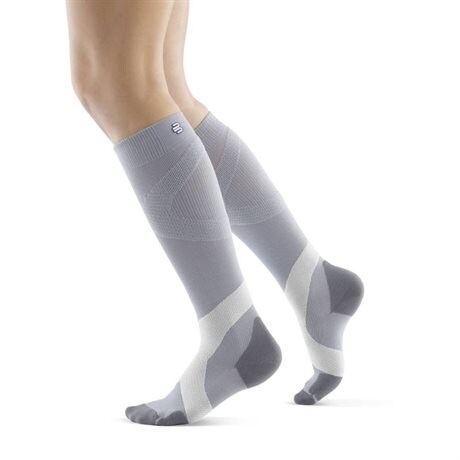 Product Image for Bauerfeind Compression Sock Training Silver Polar