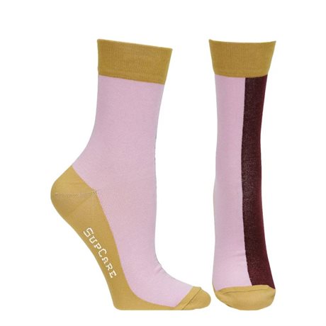 Product Image for SupCare Ankelstödstrumpor Bambu Pink Red