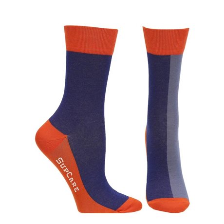 Product Image for SupCare Ankelstödstrumpor Bambu Blue Orange