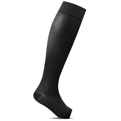 Product Image for Minfot Tunna Stödstrumpor Everyday Öppen Tå Svart 1-pack