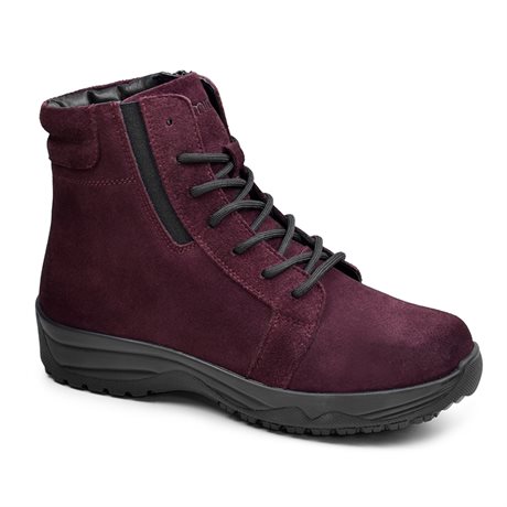 Product Image for Minfot Dubbskor Lima Mocka Ull Bordeaux