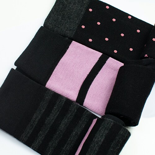 3-pack-stödstrumpor-merino-svart-grå-rosa.jpg