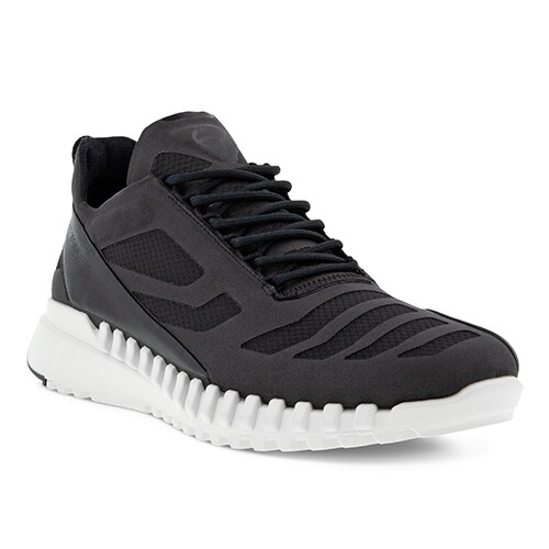 Ecco Zipflex Herr BlackBlack TextileDritton .jpg