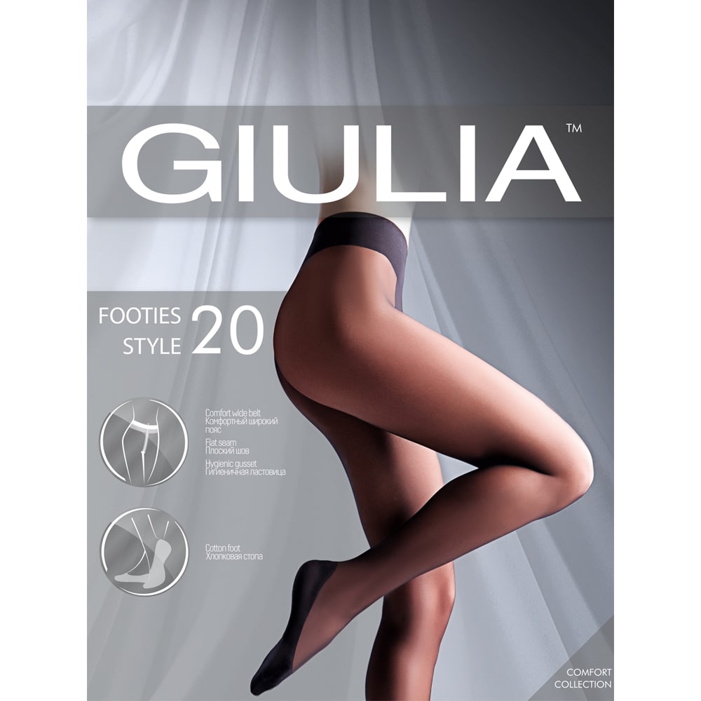 Strumpbyxa i strumpebandshållarlook Strip Panty från Giulia