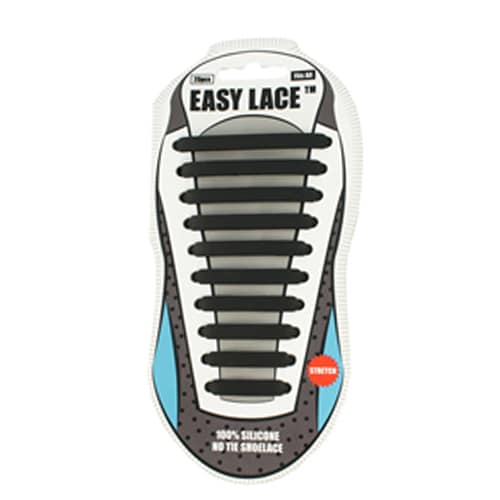 Easy Lace Elastiska Skosnören Black